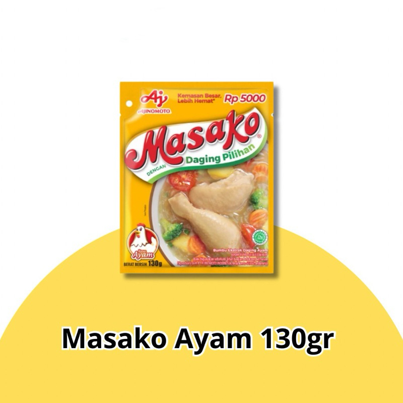 

MASAKO (Penyedap Rasa Makanan) 130 Gram