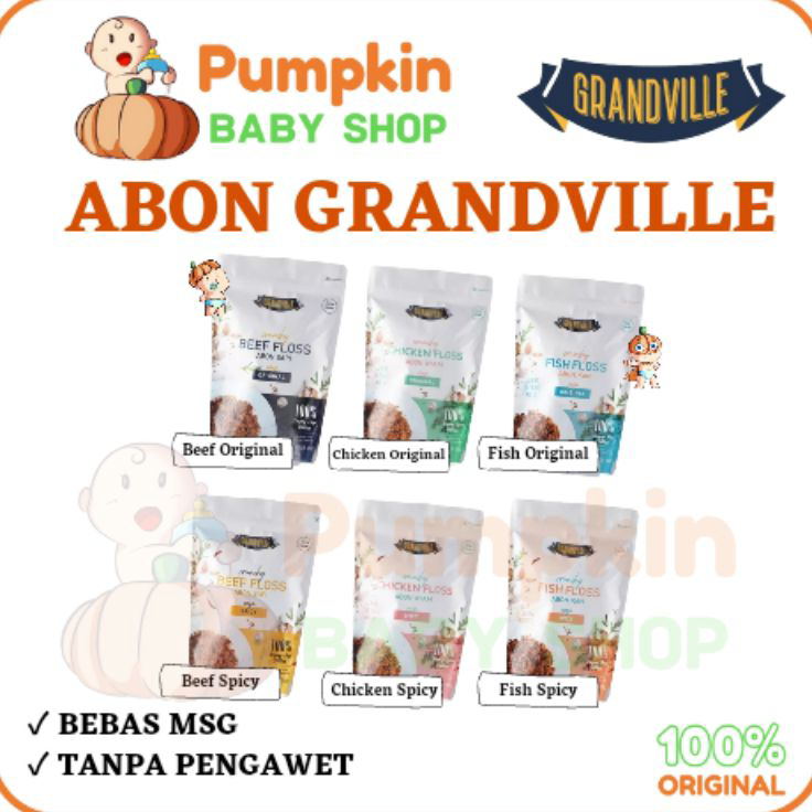 

Baru GRANDVILLE Abon Original / Abon sapi ayam