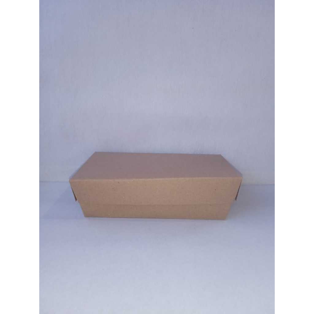 Paper Kraft Lunch Box Forming M Model Forming (Sudah terbentuk)