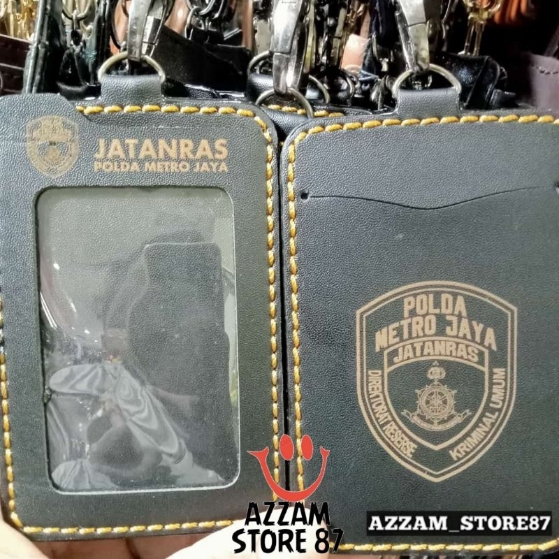 

ID Card Holder Tali Lanyard Name Tag Logo JATANRAS