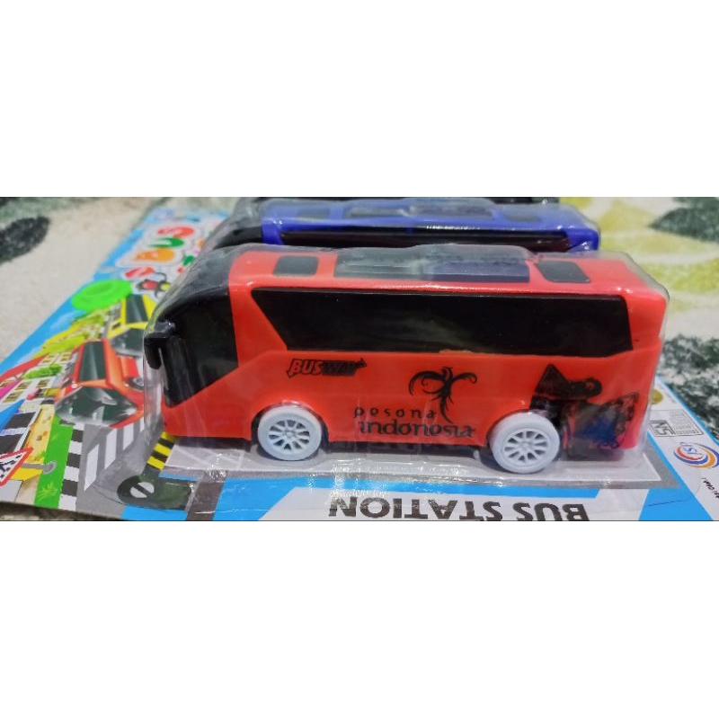 Bus Station/Mainan Bus warna warni