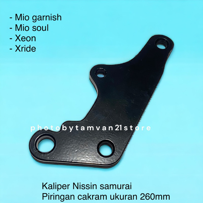 BREKET CAKRAM MIO UKURAN 260MM KALIPER NISSIN SAMURAI