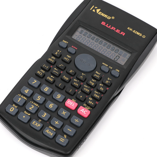 

Termurah Kalkulator Sekolah Scientific KENKO 82MS 10 Digit - Calculator Ilmiah Ujian Sin Cos Tan