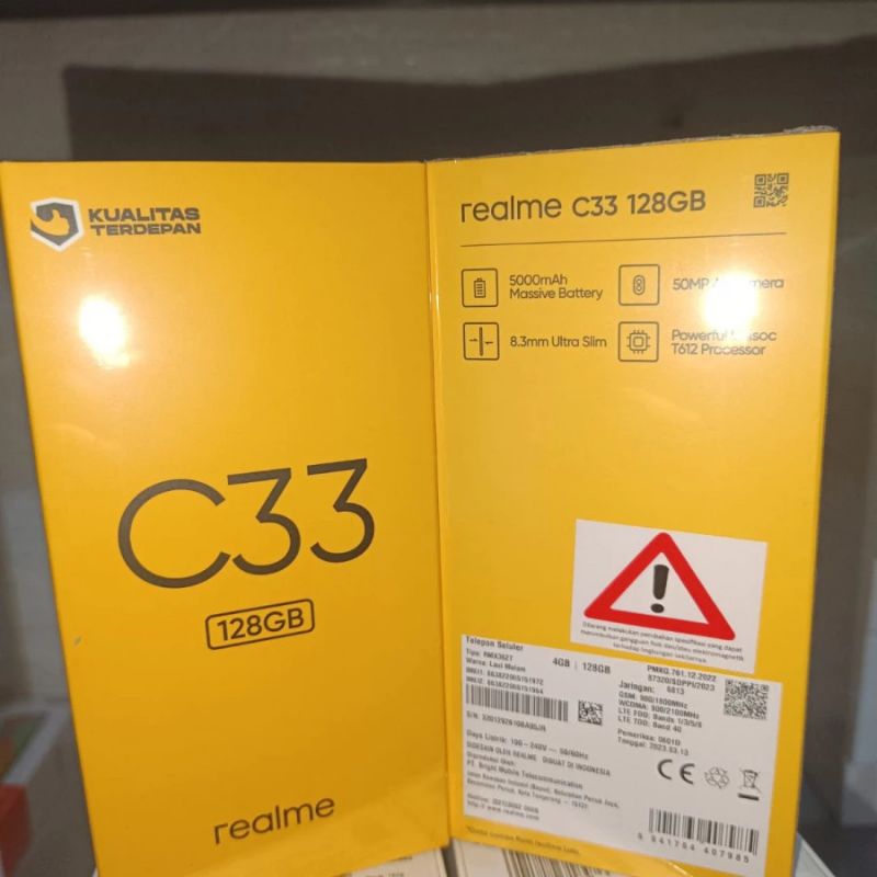 NEW realme c33 4/128GB