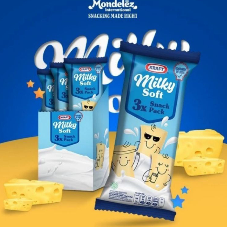 

➳➵✻ keju milky soft snack pack