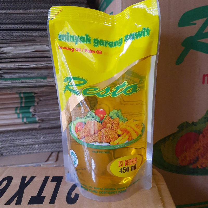 

Paling Popular MINYAK GORENG RESTO 450ML