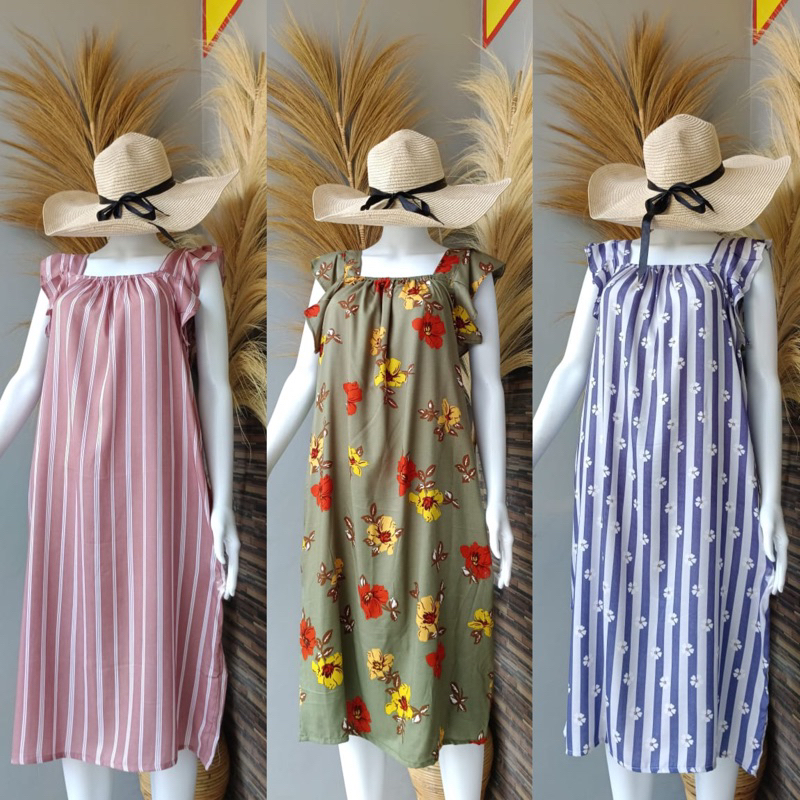 Yukensi yuki /daster busui/daster yukensi/daster viral/DASTER PENDEK/DASTER KERUT/DASTER TALI