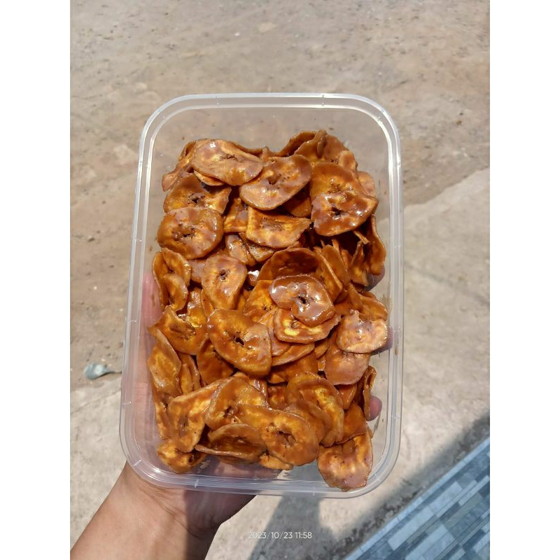 

Kripik Pisang Lumer Rasa Capuccino