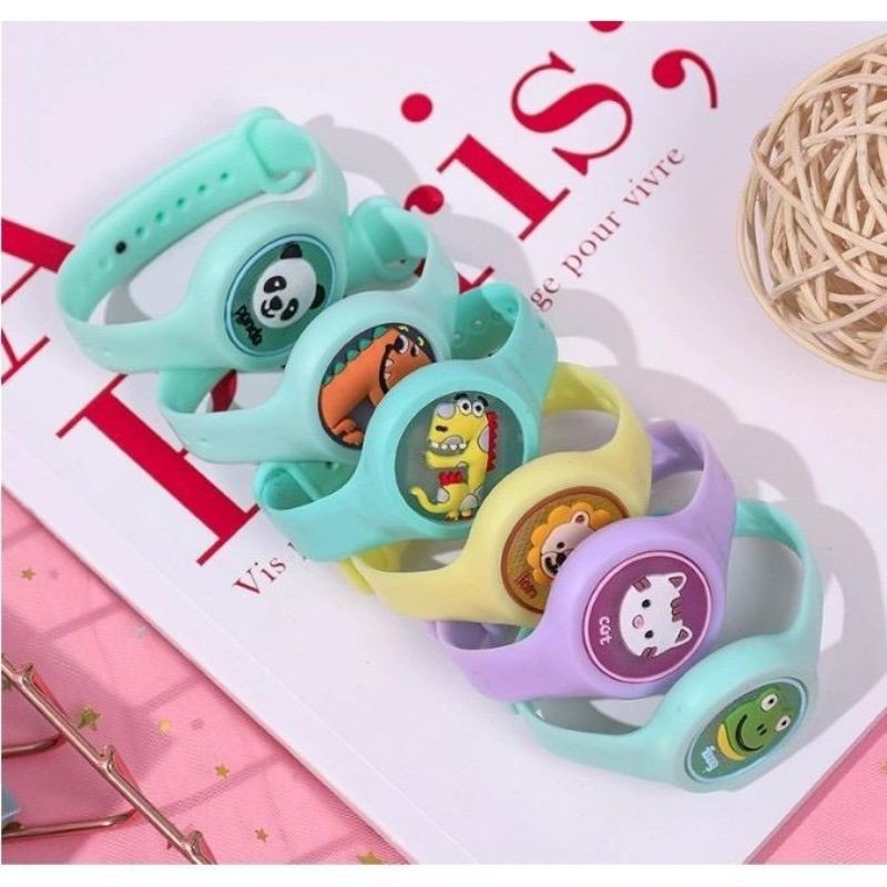 Gelang anti nyamuk LED gelang anak dewasa LED Anti nyamuk karakter (NON LED)