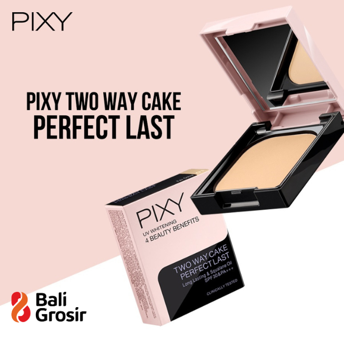 BaliGrosir-PIXY Perfect LAST Two Way Cake 9g SPF 30 | bedak padat TWC refill fullsize