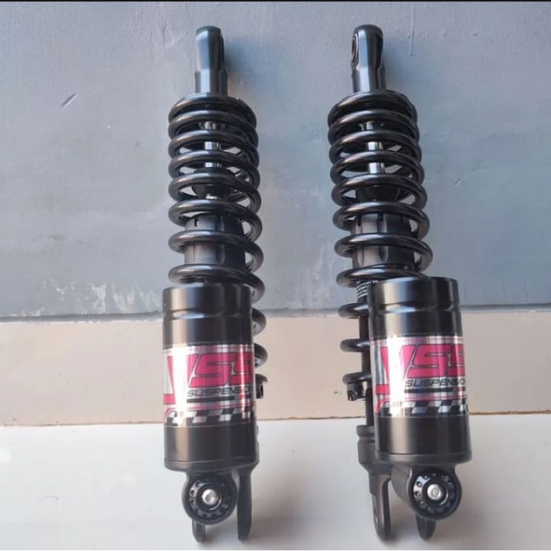 Shockbreaker double tabung bawah 330mm full black edition nmax aerox pcx xmax ADV Nouvo dll
