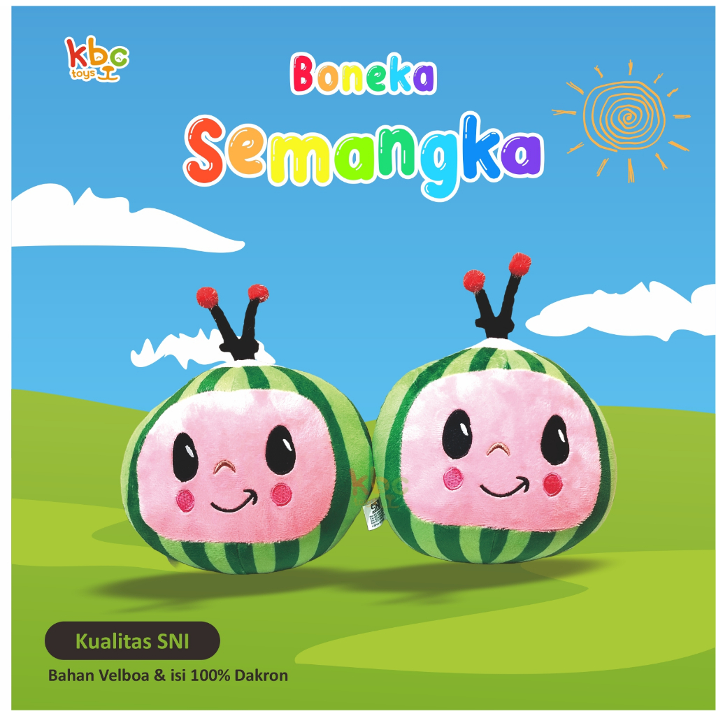 Boneka Buah Semangka/Boneka Hadiah Ulang Tahun