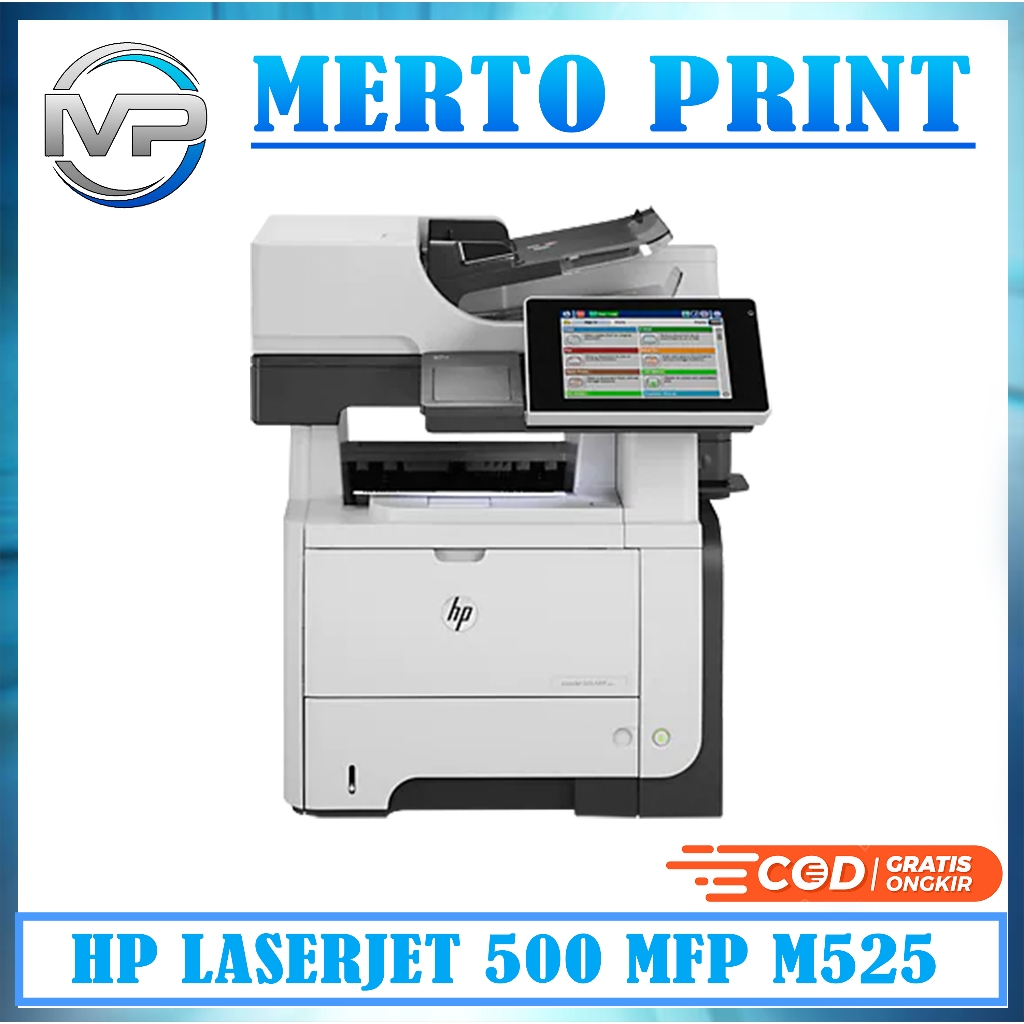 Printer HP LaserJet 500 MFP M525 Mesin Fotocopy - Printer - Scanner