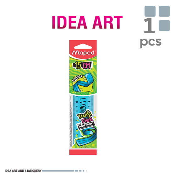 

Penggaris Maped Twist n Flex 15 cm Lentur Anti Patah Flexibel 279110