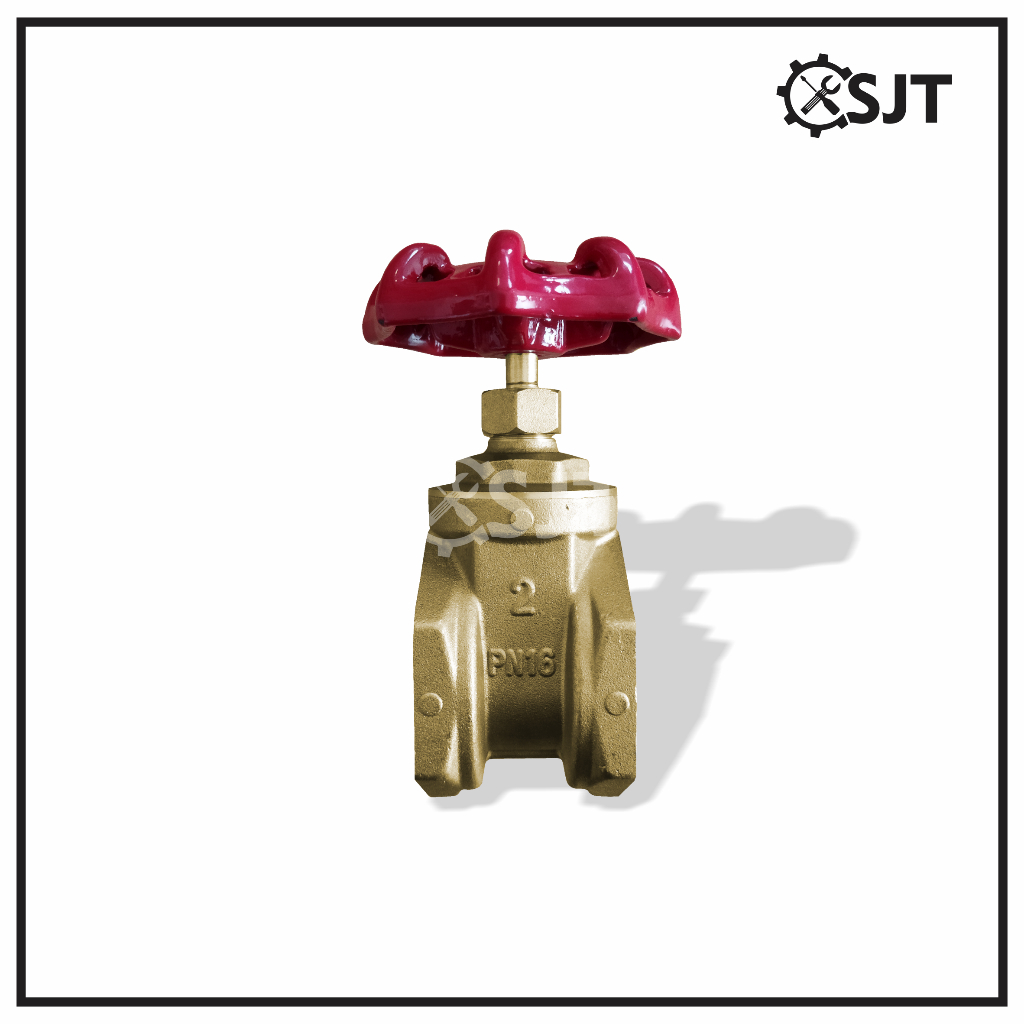 Gate Valve Kuningan 2 Inch - Stop Kran Putar Kuningan