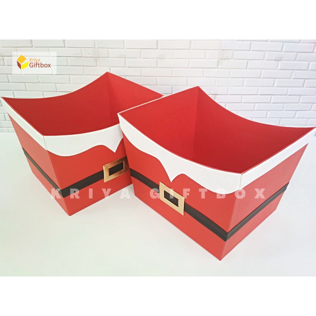 

Keranjang Parcel Natal Murah Bahan Kulit Imitasi | Keranjang Hampers Natal Eksklusif