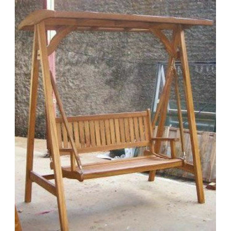 Ayunan Teras - Ayunan Kayu Jati - Ayunan