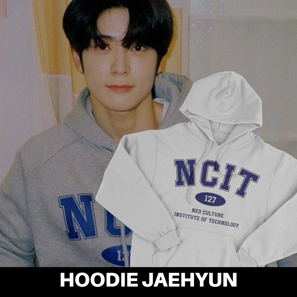 Hoodie NCIT 127 Jaehyun NCT Unisex Pria Wanita Katun Premium