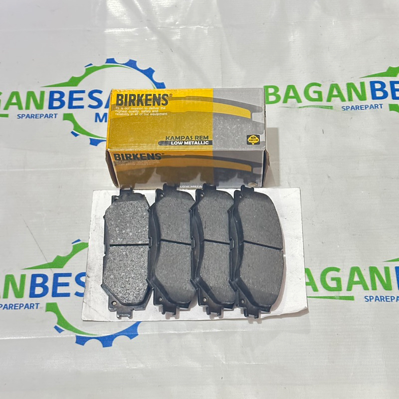 BIRKENS KAMPAS REM DEPAN SIENTA NEW ALTIS BRAKE PAD OEM PART ORIGINAL