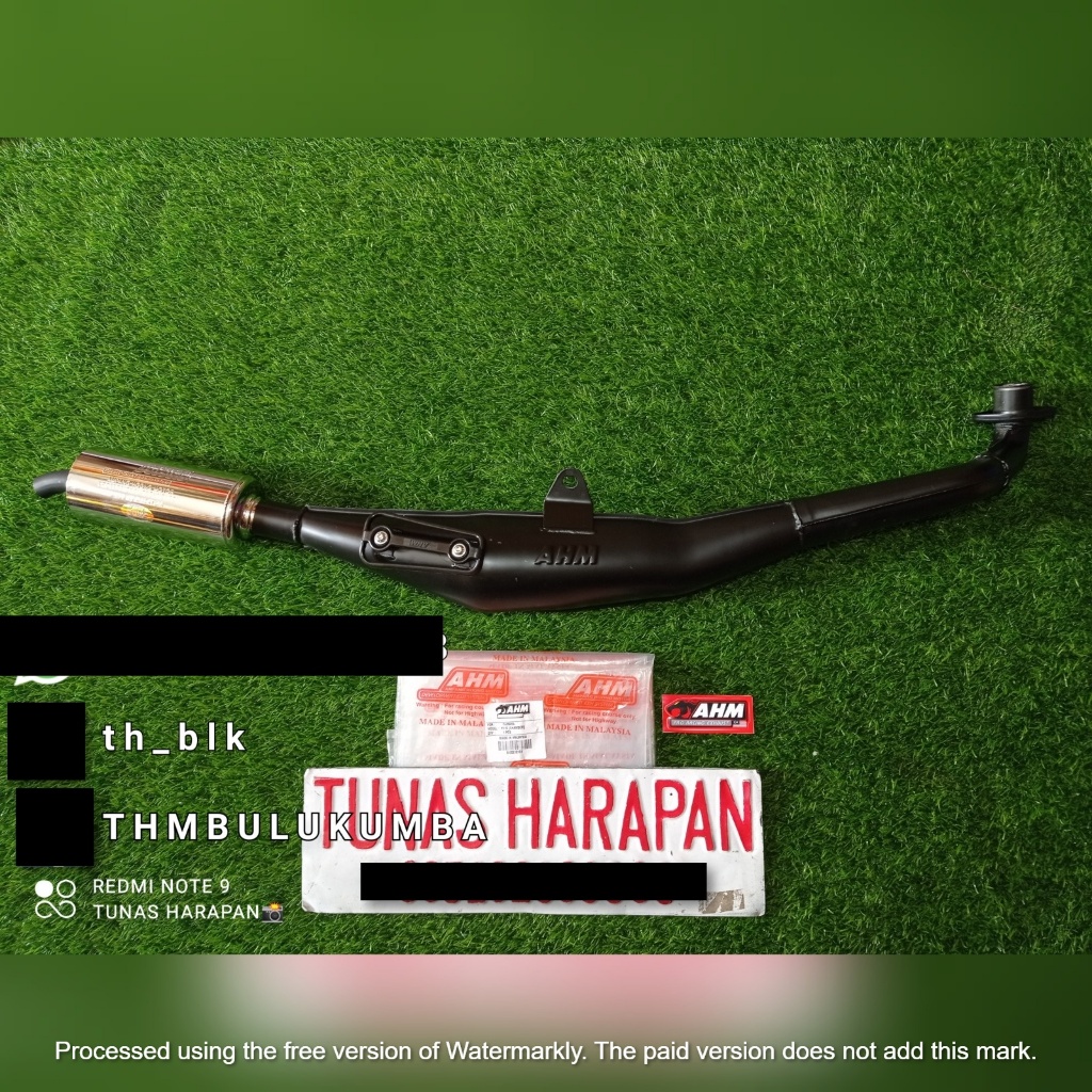 KNALPOT RACING FORCE 1 FORCE ONE F1ZR FIZR AHM MALAYSIA ASLI ORIGINAL