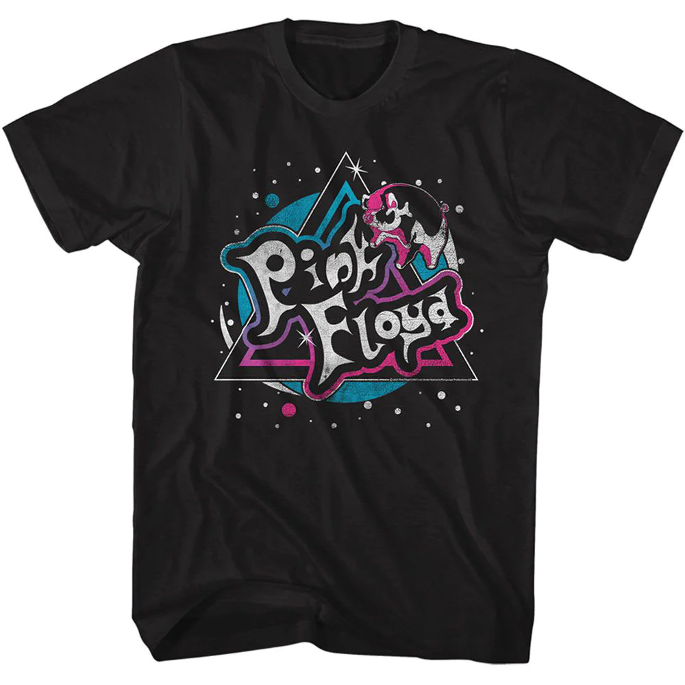 TShirt Pink Floyd Animal Black | Kaos Band Rock