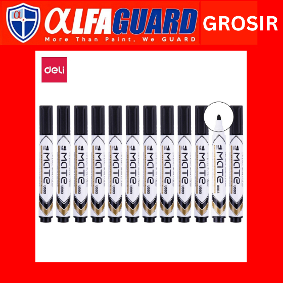 

Spidol DELI Whiteboard Dry Eraser Marker - EU00320