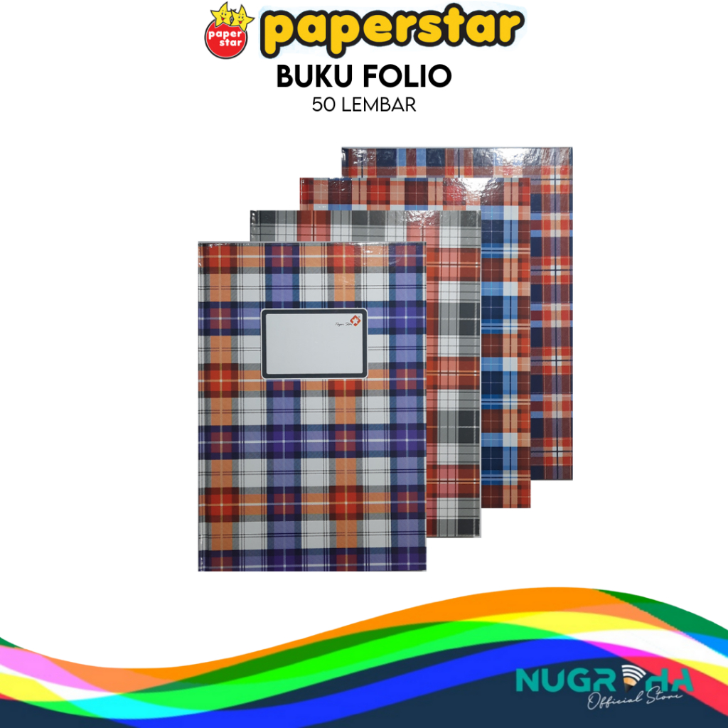 

BUKU FOLIO GARIS PAPERSTAR ISI 50