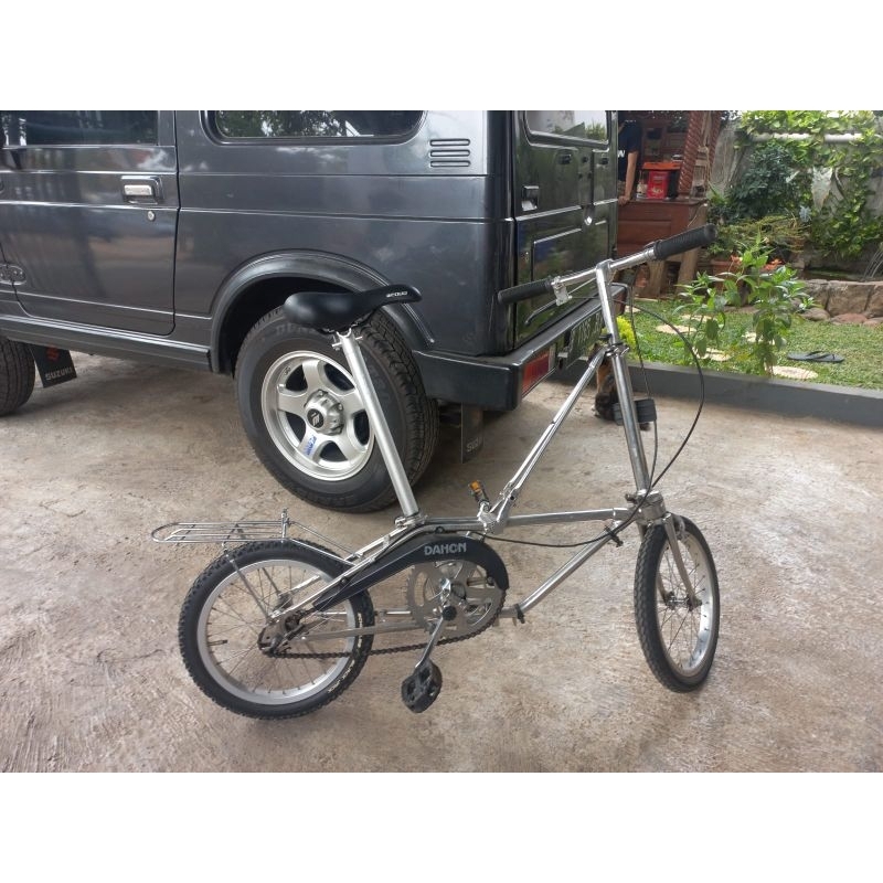 Sepeda dahon california classic stainless steel original