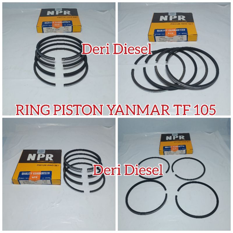 ring seher tf 105 ring piston tf 105 yanmar ring seher yanmar tf 105