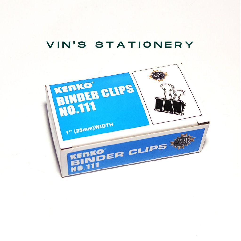 

ORIGINAL BINDER CLIPS NO. 111 (HARGA PER PACK ISI 12 PCS)