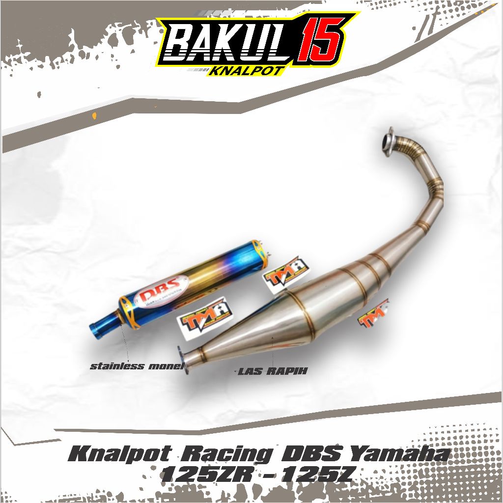 Knalpot Racing DBS Yamaha 125ZR - 125Z Full Stainless