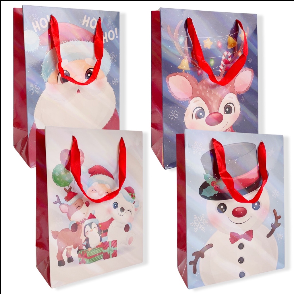 

W! Accessories Kantong Kertas / Paper Bag Natal 24x18x8cm 67270100