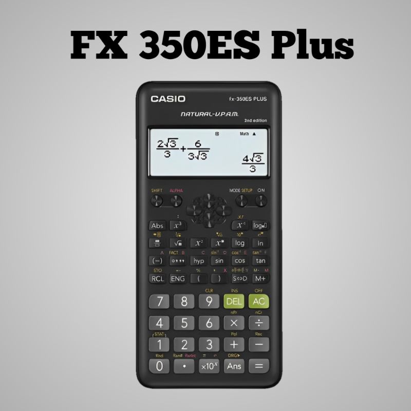 

Kalkulator Casio Fisika FX 350ES Plus / kalkulator Casio / kalkulator sekolah / kalkulator scientific kalkulator Casio asli dan bergaransi resmi