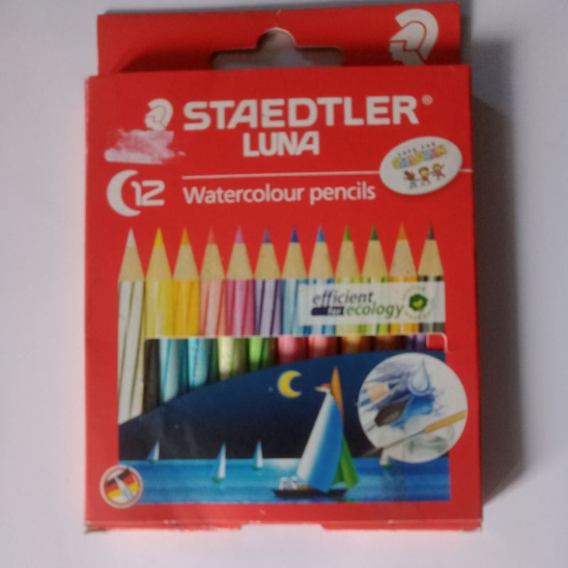 

Staedtler Luna water colour pencils (pendek)