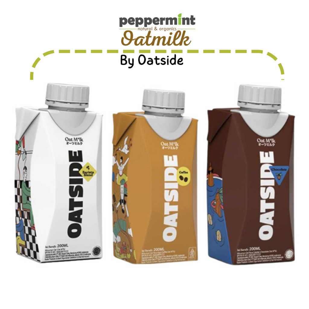 

Oatside Oatmilk (200 ml) / Susu Oat