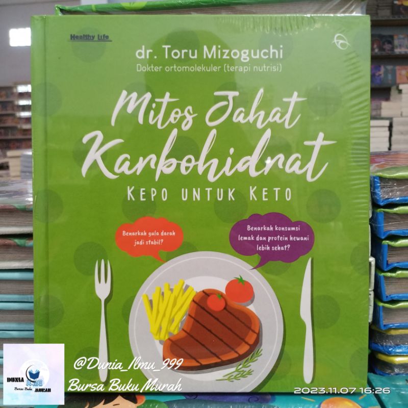 

MITOS JAHAT KARBOHIDRAT . SKU : QB-76 . TOKO : DUNIA _ ILMU _ 999