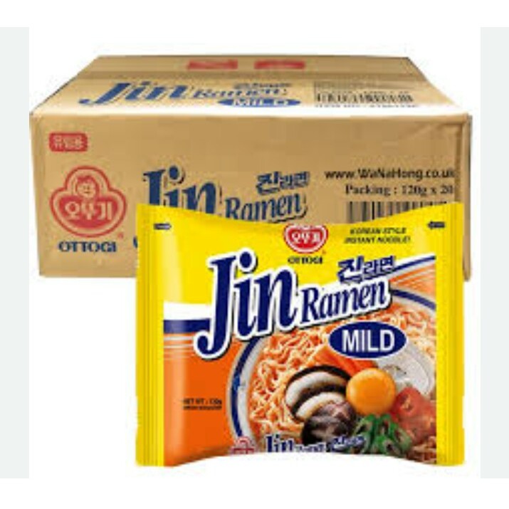 

OTTOGI Jin Ramen Mild /Box (120gr @ 20Pcs)