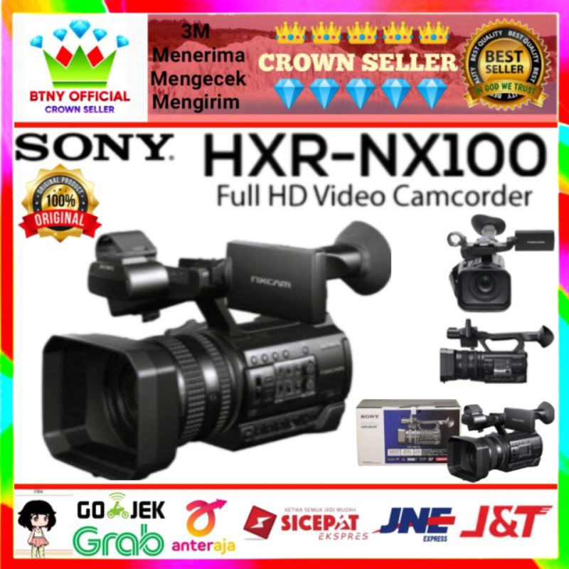 SONY HXR-NX100 FULL HD Video Camcorder Camera Handycam Sony NX 100 Ori