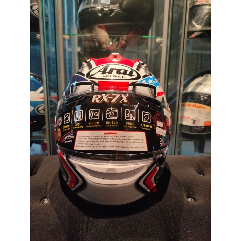 Helm ARAI RX-7X HAYDEN LAGUNA