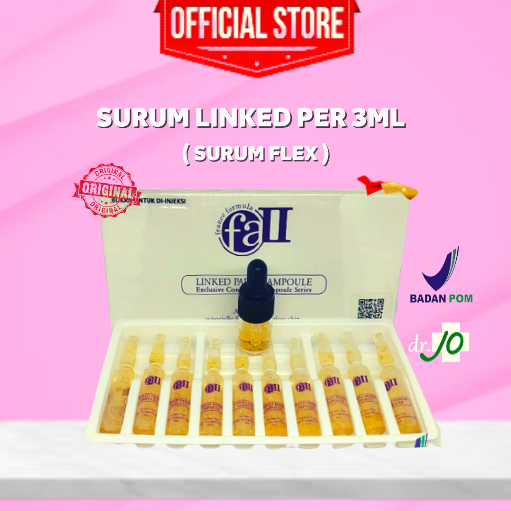 SERUM LINKED UNTUK FLEX HITAM DI WAJAH | SERUM LINKED KLINIK DR JO | SERUM WAJAH KHUSUS FLEX