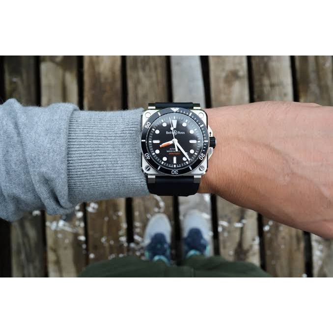 JAM TANGAN PRIA BEL ROS DIVER SERIES MESIN AUTOMATIC