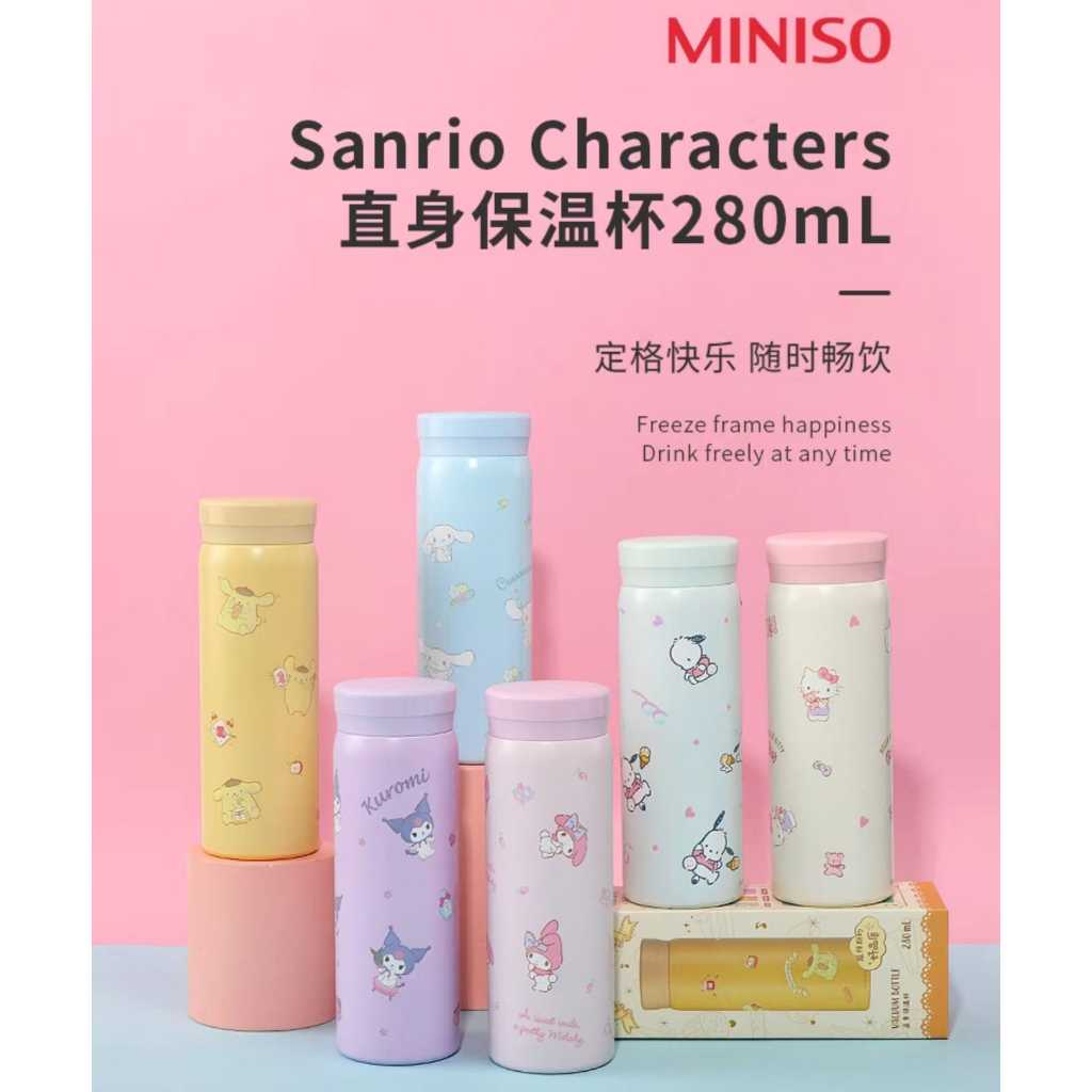 MINISO termos insulated karakter