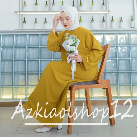 (BISA COD) ABAYA TURKI BASIC ABAYA WANITA