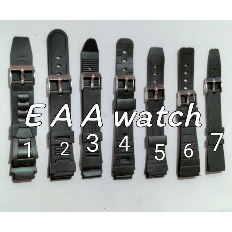 STRAP JAM TANGAN CASIO KLASIK SIZE 18MM