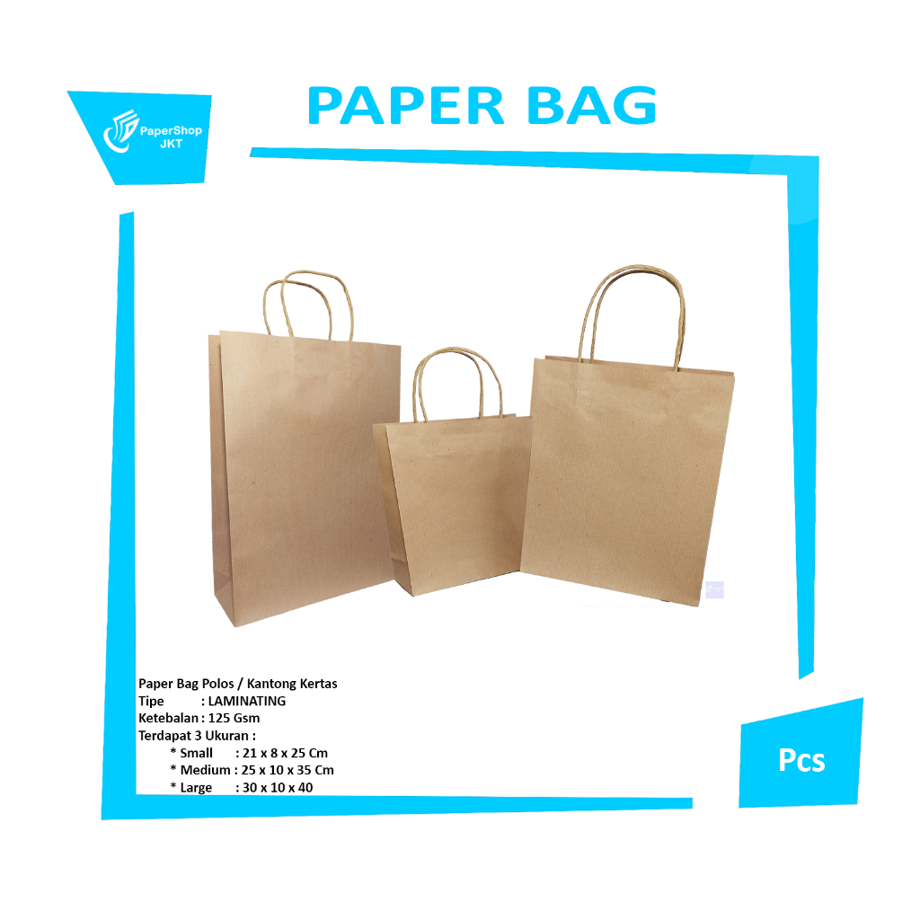 

Paper Laminating Craft 125 Gsm Kantong Kertas Polos - Pcs