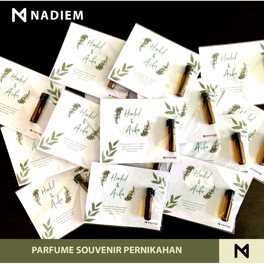 Souvenir Pernikahan Parfum Aesthetic Souvenir Wedding