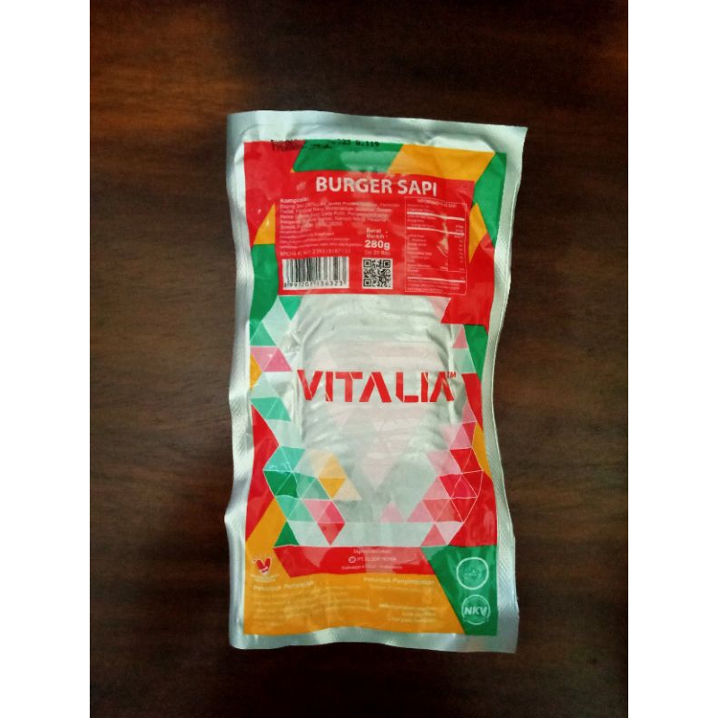 

Vitalia burger sapi 280 gr