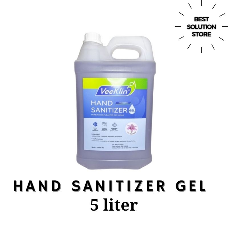 Hand Sanitizer Gel @ 5 liter
