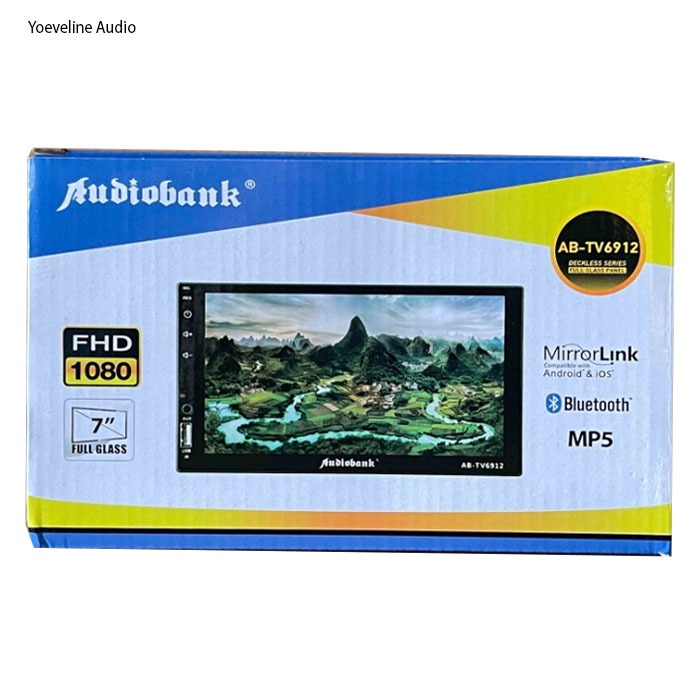 Headunit Deckless Audiobank 7Inch mp5