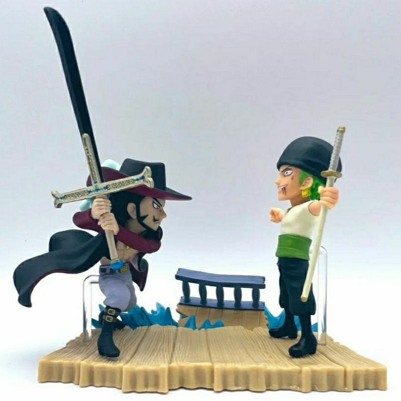 Mini Figure Zoro & Mihawk One Piece Stories Memory Wcf